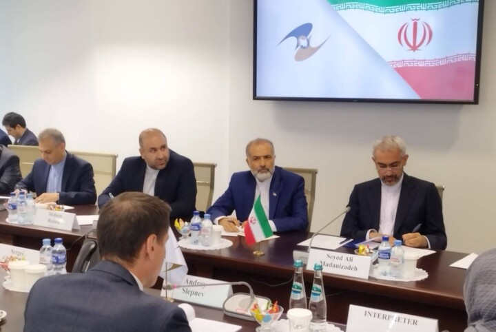 نشست وزیران اقتصاد ایران و اتحادیه اقتصادی اوراسیا