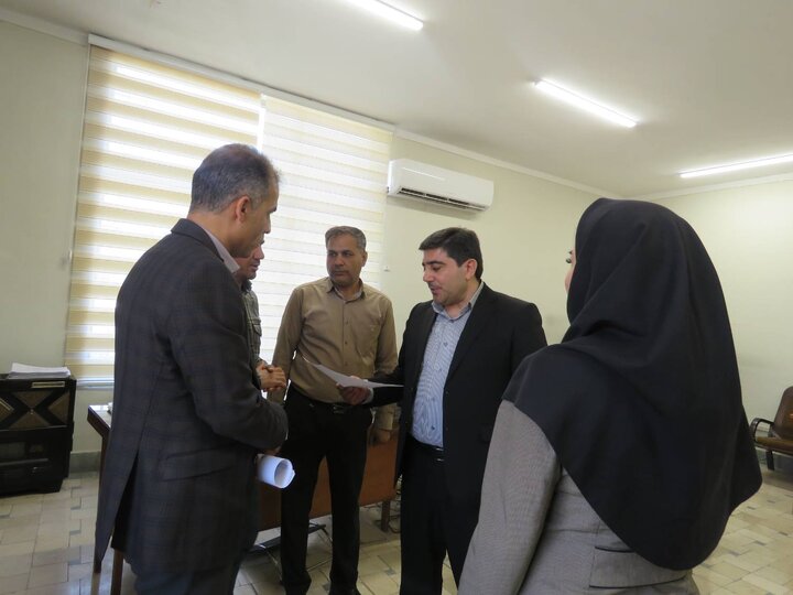 بازدید مدیرکل از خرانه معین استان فارس