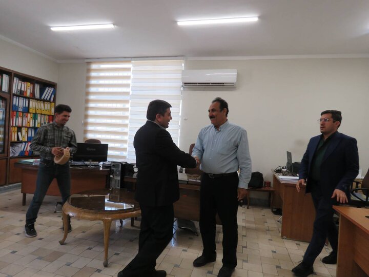 بازدید مدیرکل از خرانه معین استان فارس
