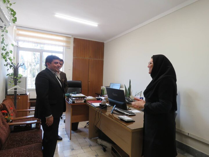 بازدید مدیرکل از خرانه معین استان فارس