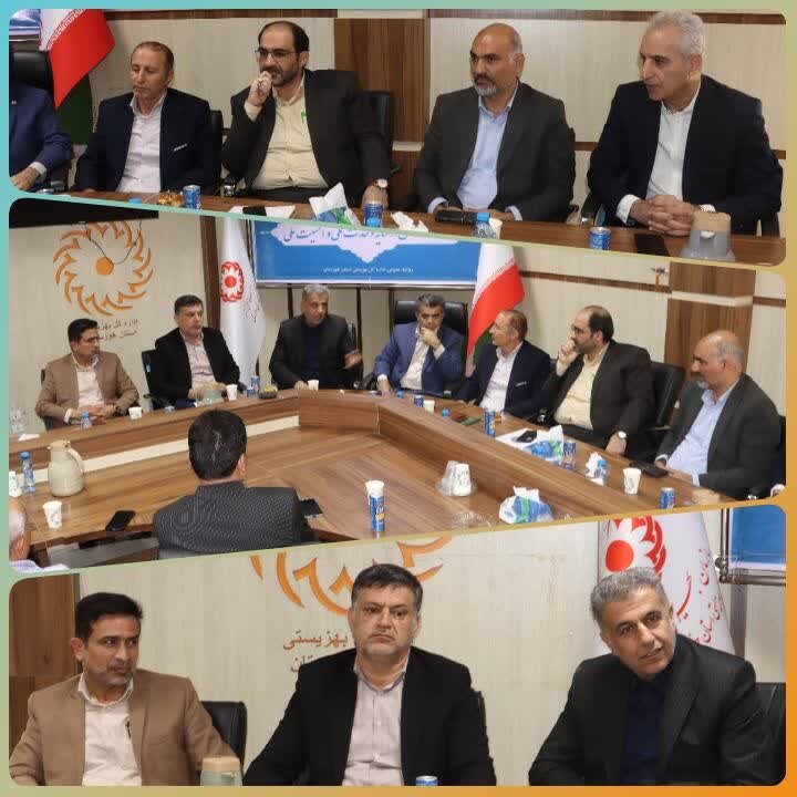 تأکید بر انضباط مالی در آیین تودیع و معارفه ذیحساب بهزیستی خوزستان