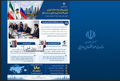 اینفوگرافیک/رایزنی های چندجانبه وزیر امور اقتصادی و دارایی در مسکو