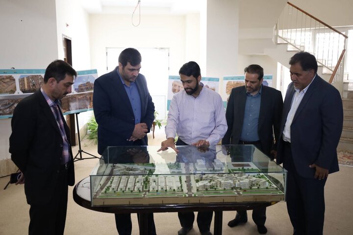 بازدید مدیرکل امور اقتصادی و دارایی خراسان رضوی از مجتمع تربیتی آموزشی حضرت مهدی (عج)