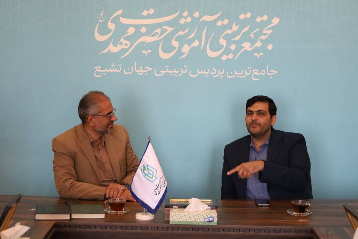 بازدید مدیرکل امور اقتصادی و دارایی خراسان رضوی از مجتمع تربیتی آموزشی حضرت مهدی (عج)
