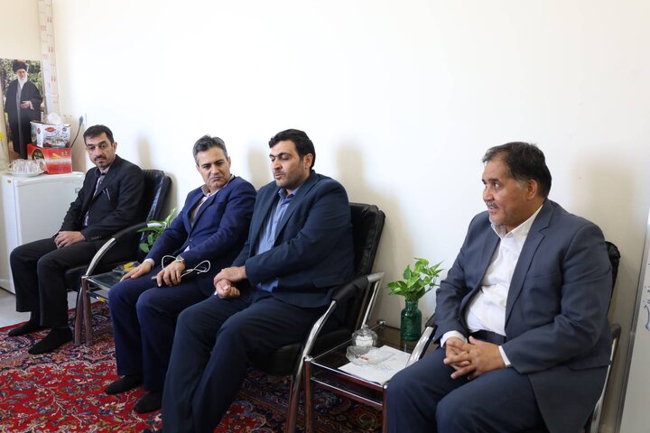 بازدید مدیرکل امور اقتصادی و دارایی خراسان رضوی از مجتمع تربیتی آموزشی حضرت مهدی (عج)