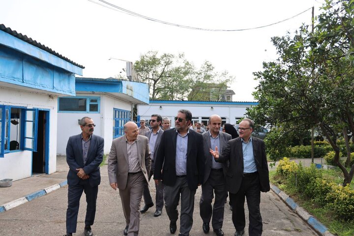 بازدید مدیرکل امور اقتصادی و دارایی گیلان از مجموعه تاریخی شیلات کیاشهر