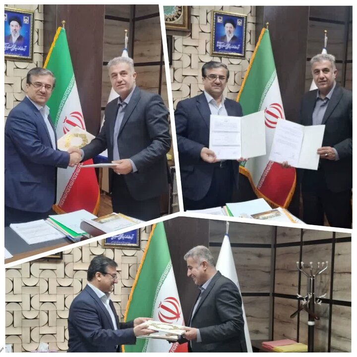 تفاهم نامه همکاری بین اداره کل امور اقتصادی و دارایی خوزستان و اداره کل ثبت اسناد و املاک استان