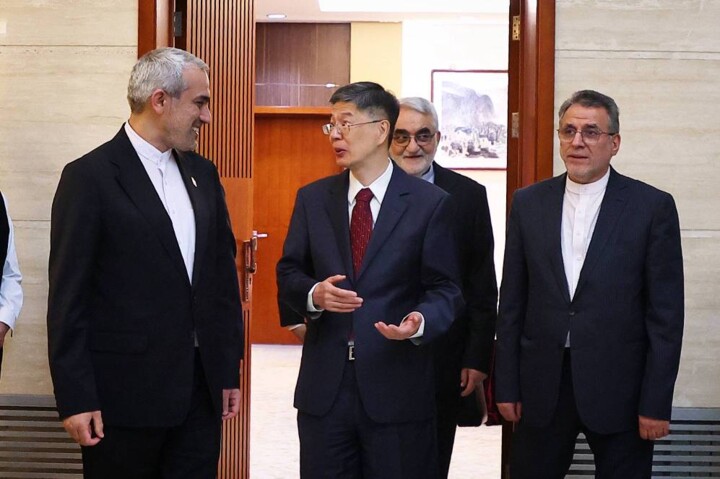 حضور دکتر مدنی زاده در مراسم روز ملی چین