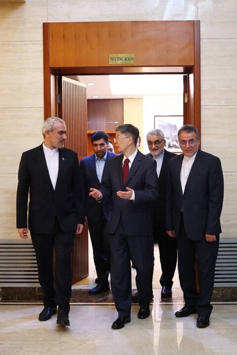 حضور دکتر مدنی زاده در مراسم روز ملی چین