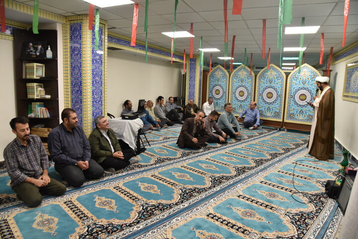 برگزاری نشست تبیین نقش روحانیت در دفاع مقدس در اداره کل امور اقتصادی و دارایی استان البرز