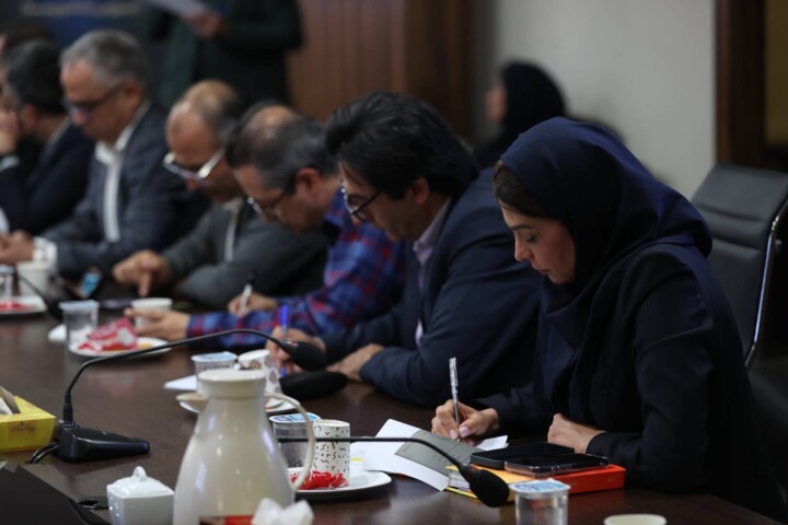 هفتمین جلسه شورای سیاست گذاری "هجدهمین نمایشگاه بین المللی نظام مالی، سرمایه گذاری و زیر ساخت های دیجیتال"