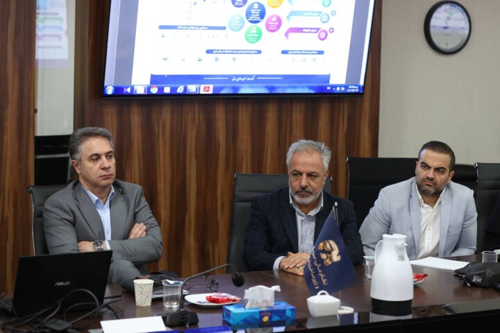 هفتمین جلسه شورای سیاست گذاری "هجدهمین نمایشگاه بین المللی نظام مالی، سرمایه گذاری و زیر ساخت های دیجیتال"