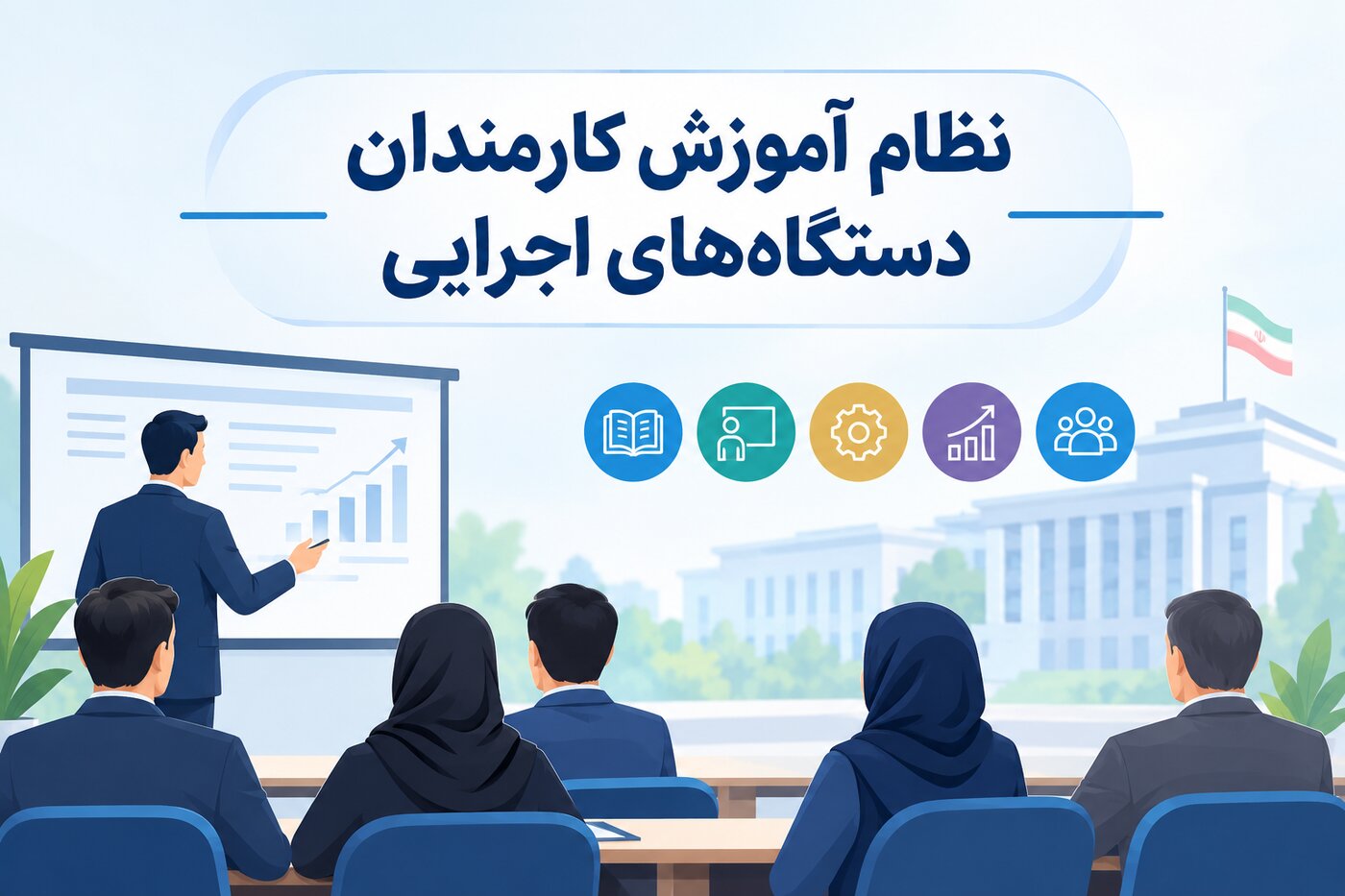 بخشنامه به تمامی دستگاه‌های اجرایی در خصوص ماده (5)نظام آموزش کارمندان دستگاه‌های اجرایی