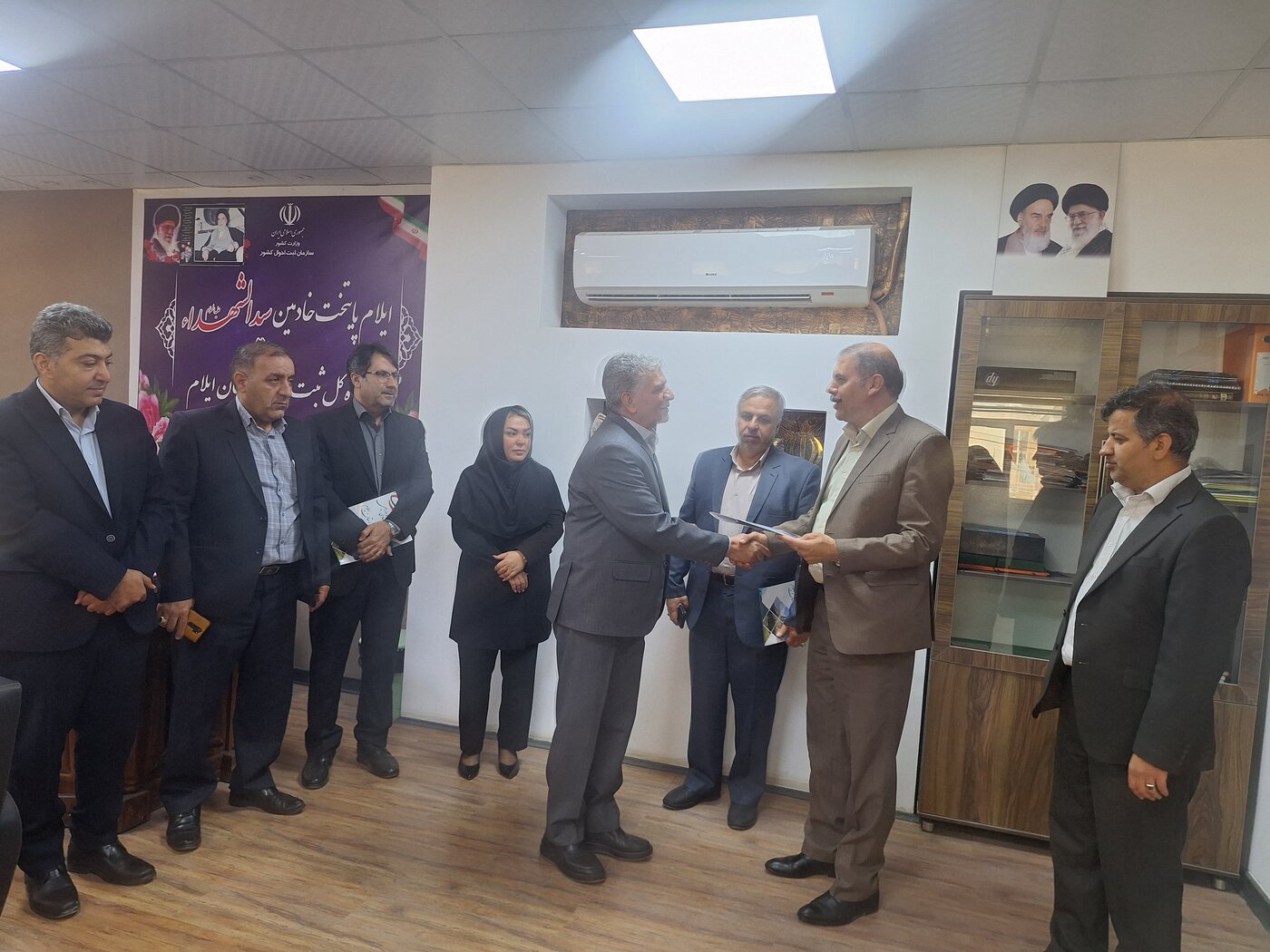 قدرت فیض‌اللهی ذیحساب اداره کل ثبت احوال استان ایلام شد