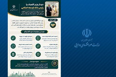 اینفوگرافیک/دیدار وزیر اقتصاد با رئیس بانک توسعه اسلامی
