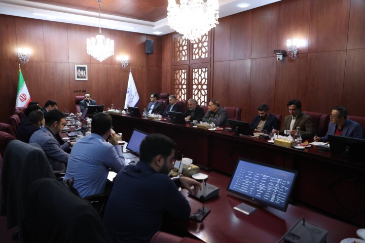 هشتمین جلسه شورای سیاست گذاری "هجدهمین نمایشگاه بین المللی نظام مالی، سرمایه گذاری و زیر ساخت های دیجیتال"