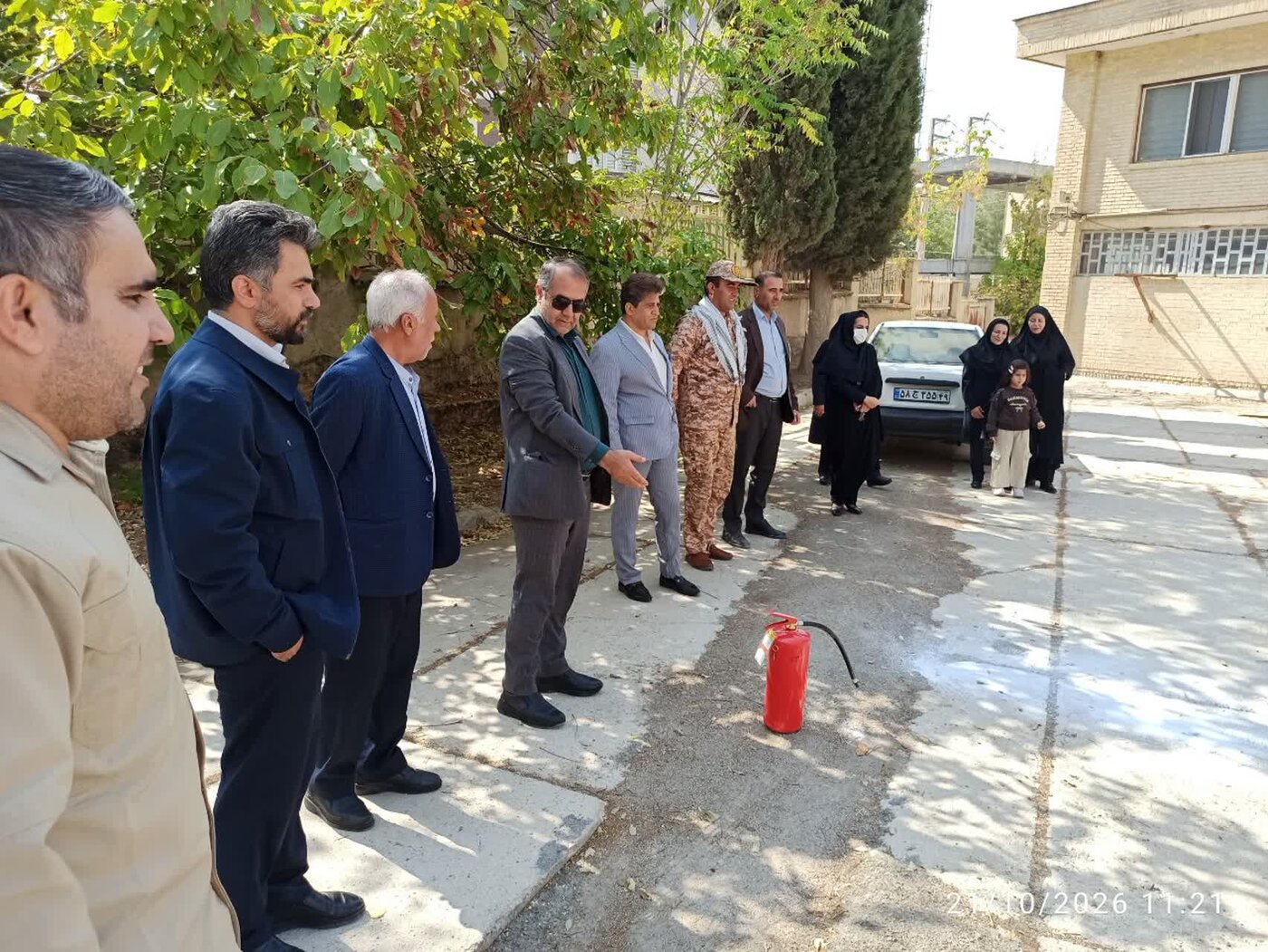 مانور حفاظت از اداره در اداره‌کل امور اقتصادی و دارایی استان کهگیلویه و بویراحمد برگزار شد
