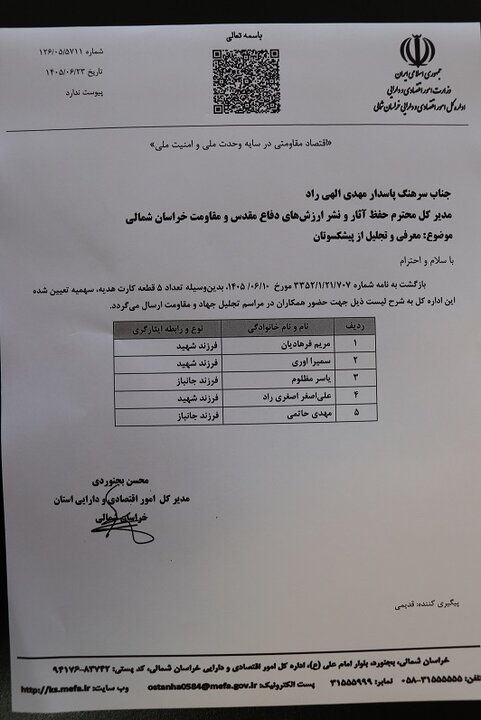 گرامیداشت هفته دفاع مقدس