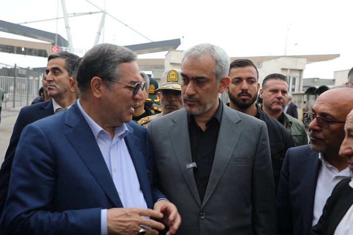 گزارش ویدیوئی/بازدید وزیر اقتصاداز بازارچه مشترک مرزی ساری‌سو