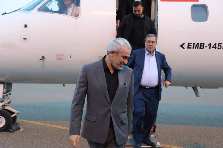 ورود وزیر اقتصاد به ماکو و بازدید ازبازارچه مرزی ساری سو