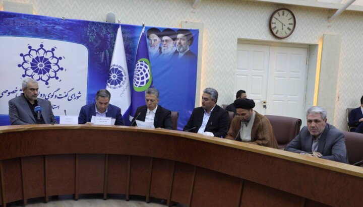 نود و سومین نشست شورای گفت‌وگوی دولت و بخش خصوصی استان آذربایجان غربی