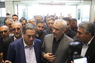 وزیر اقتصاد از پایانه مرزی سرور بازدید کرد.