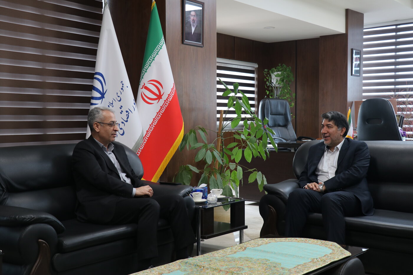 نشست راهبردی مدیرکل امور اقتصادی و دارایی و مدیرکل فرهنگ و ارشاد اسلامی؛ تمرکز بر هم‌افزایی میان مدیریت منابع و توسعه فرهنگی