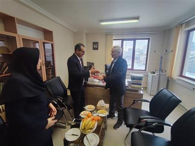 دیدار با جانبازان شاغل در اداره كل امور اقتصادی و دارایی آذربایجان‌غربی باهدف تجلیل از جانبازان در ایام الله دهه فجر