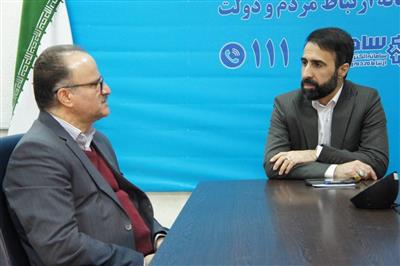 مدیركل امور اقتصادی و دارایی استان گیلان پاسخگوی برخط تماس‌های مردمی بود