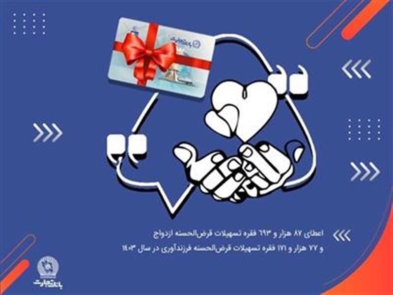 آغاز زندگی مشترك 87 هزار جوان ایرانی با تسهیلات بانك تجارت در سال 1403