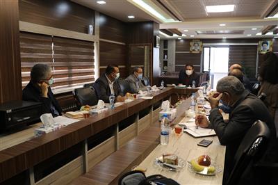 برگزاری جلسه شورای هماهنگی مدیران استانی دستگاه های تابعه وزارت امور اقتصادی و دارایی در محل مدیریت امور شعب شركت بیمه ایران استان چهارمحال و بختیاری
