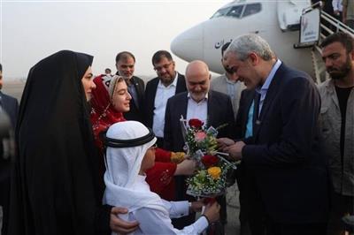 وزیر اقتصاد وارد اهواز شد