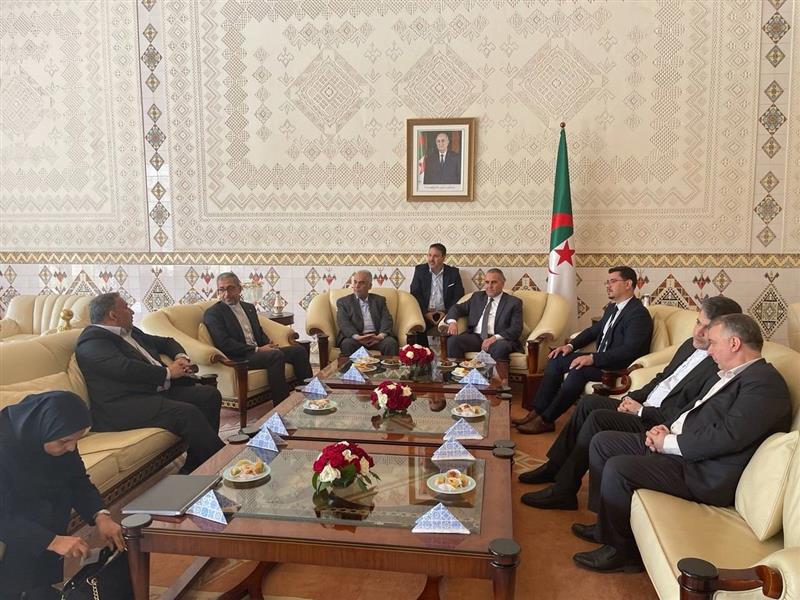 استقبال معاون ارشد وزیر مالیه الجزایر از سرپرست وزارت اقتصاد كشورمان