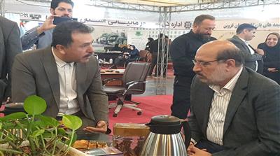 عضو كمیسیون صنایع مجلس از نمایشگاه صنعت مالی در قزوین بازدید كرد