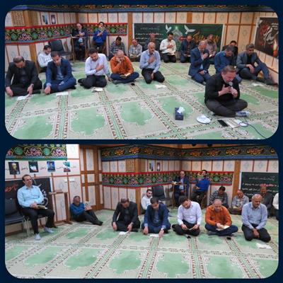 برگزاری مراسم گرامیداشت اربعین حسینی در اداره كل امور اقتصادی و دارایی گیلان