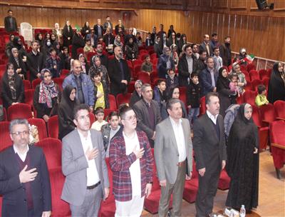 برگزاری جشن چهل وچهارمین سالگرد پیروزی انقلاب اسلامی در اداره كل امور اقتصادی ودارایی استان قزوین