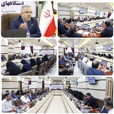 چهارمین جلسه ذیحسابان و مدیران مالی دستگاه های اجرایی استان در سال ۱۴۰۲ برگزار شد