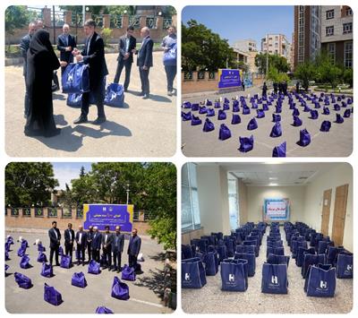 كاركنان بانك صادرات آذربایجان‌شرقی ۳ میلیارد ریال بسته معیشتی اهدا كردند