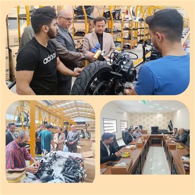 بازدید از دو كارخانه دارای سرمایه گذار خارجی قم