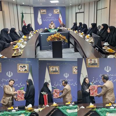 مراسم تجلیل از بانوان همكار به مناسبت روز زن برگزار شد