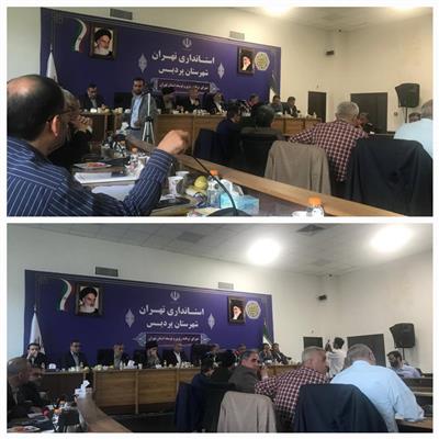 برگزاری پنجمین جلسه شورای برنامه‌ریزی و توسعه استان تهران با محوریت بررسی مسائل شهرستان پردیس