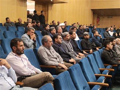 حضور نماینده وزیر و مدیركل امور اقتصادی و دارایی استان در گرامیداشت هفته قوه قضائیه