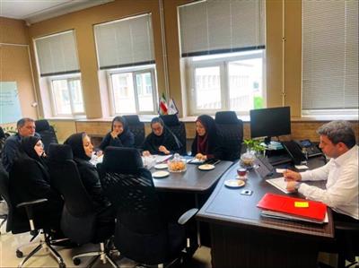 جلسه بررسی شاخص های عمومی ارزشیابی كاركنان