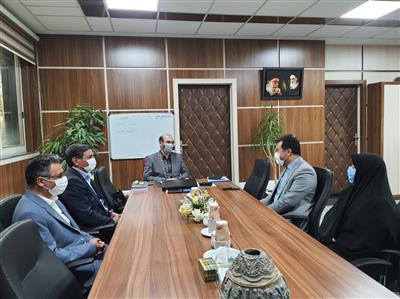 دیدار مدیركل اموراقتصادی ودارایی استان بامعاون توسعه مدیریت ومنابع استانداری قزوین