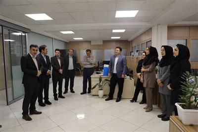 دیدار نوروزی مدیر كل امور اقتصادی  ودارایی استان تهران با كاركنان اداره كل
