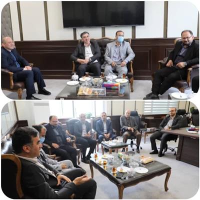 دیدار طبرسا با مدیركل امور مالیاتی شرق تهران