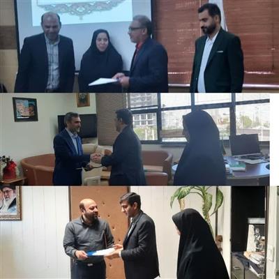 تودیع و معارفه ذیحسابان سه دستگاه اجرایی استان برگزار شد