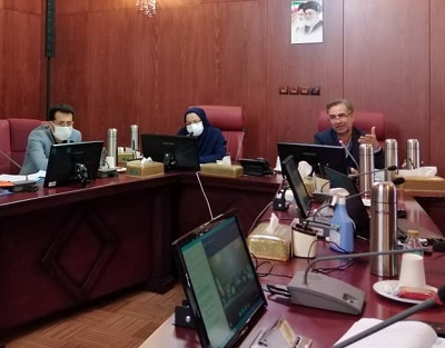 برگزاری وبینار جلسه مشترك اعضای كارگروه مركزی تفاهم نامه فی مابین وزارت امور اقتصادی و دارایی و سازمان ثبت اسناد و املاك كشور با كارگروه های استانی در حضور معاون املاك و كاداستر سازمان ثبت اسناد و املاك كشور