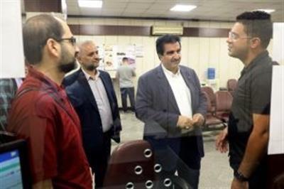 بازدید مدیرعامل بانك رفاه كارگران از شعب این بانك در شهر تهران