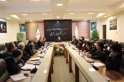 ارائه گزارش میزان وصول درآمدهای عمومی دستگاههای اجرایی استان در ششمین جلسه  ستاد تجهیز درآمد آذربایجان‌غربی